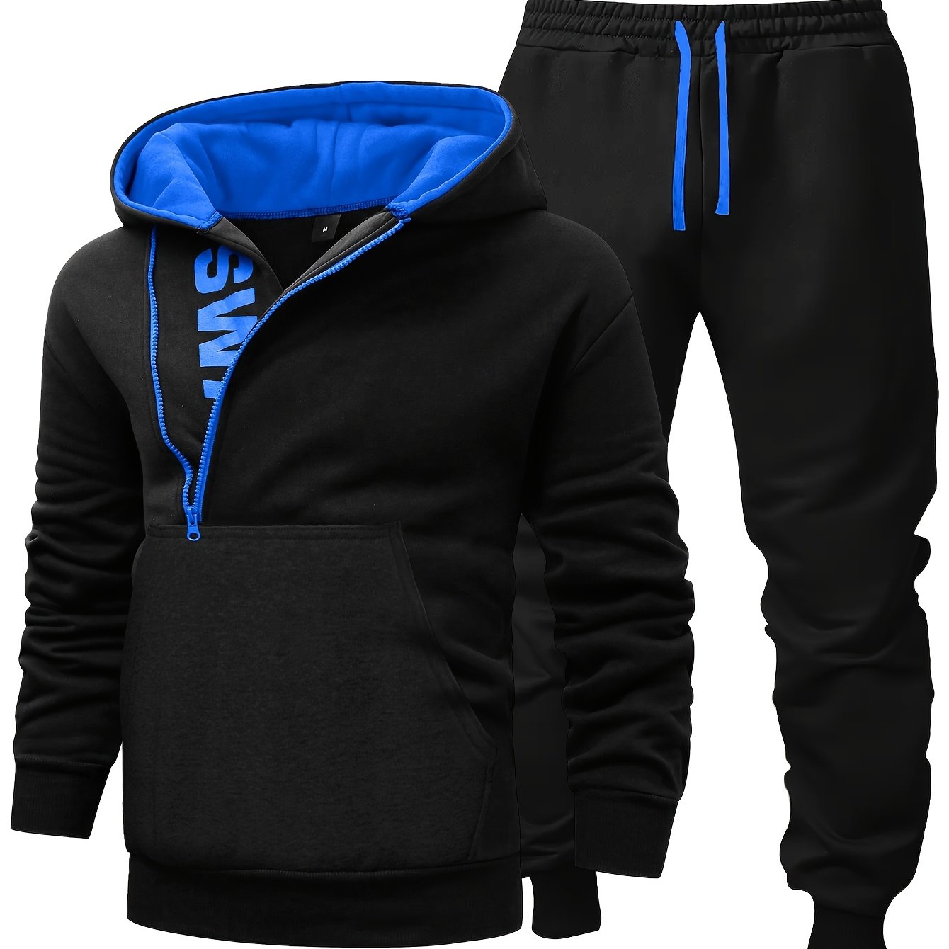 Men'S 2pcs Casual Tracksuit Set,