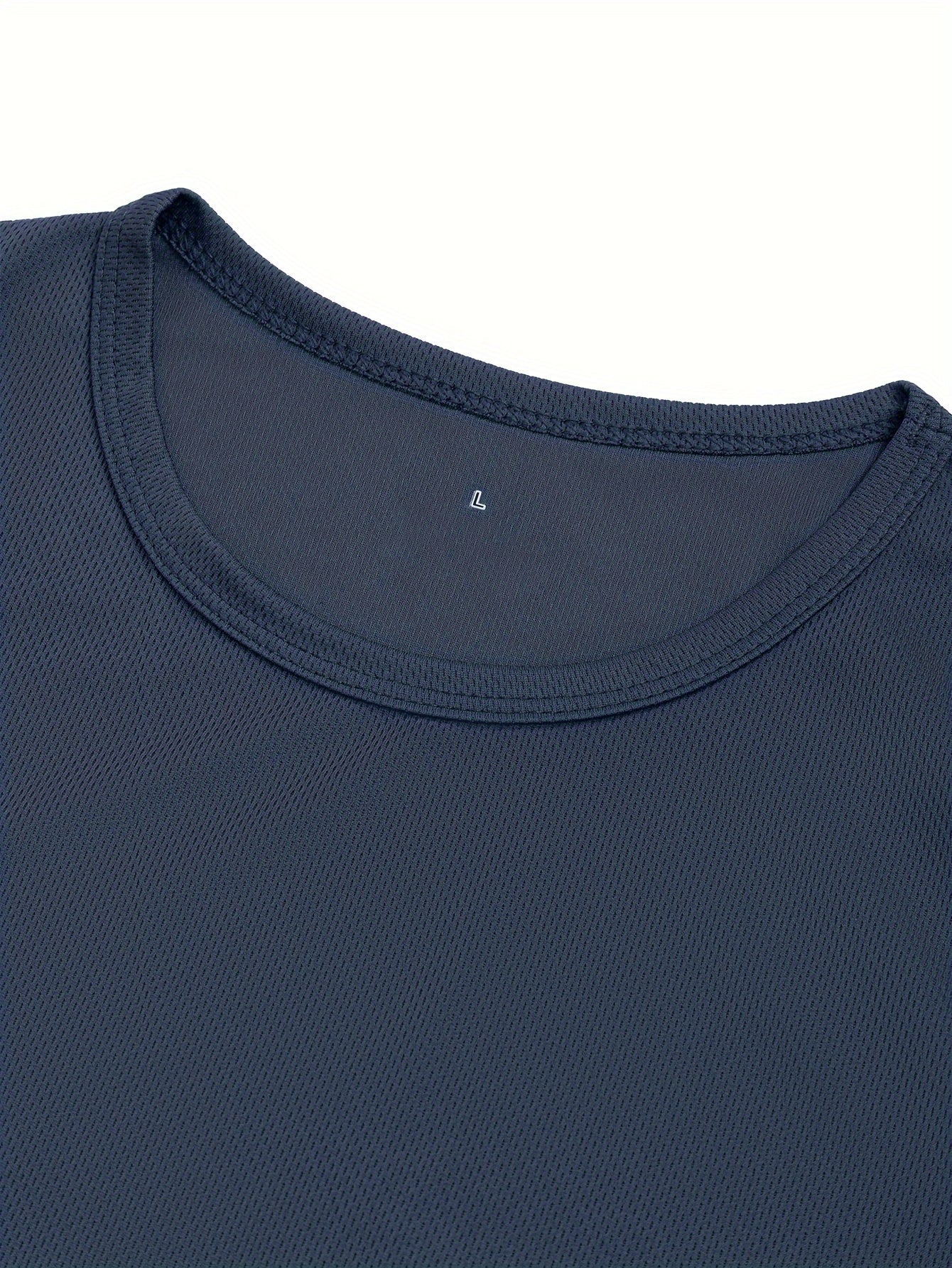 14 Pack Men'S Breathable Crew Neck Vest