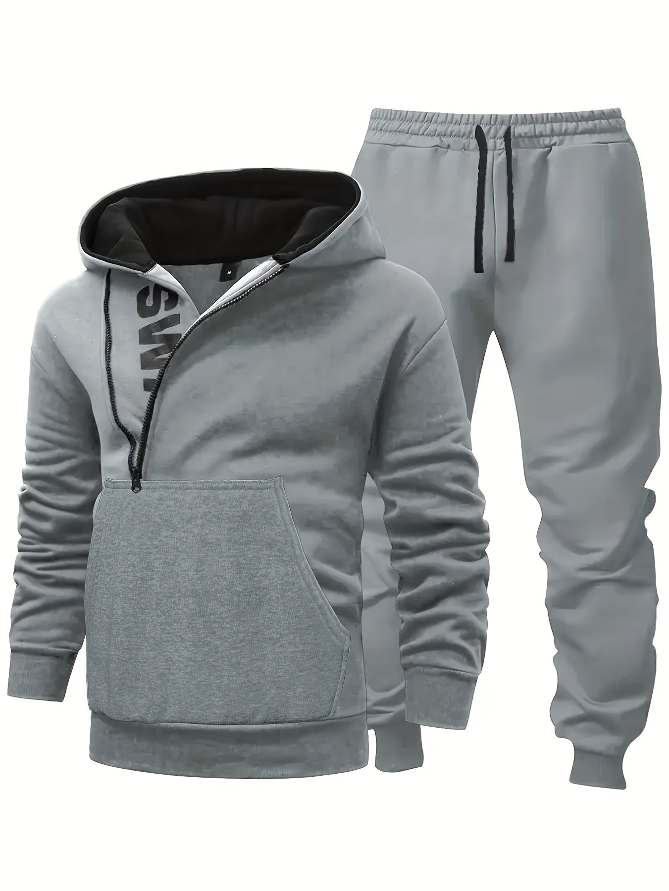 Men'S 2pcs Casual Tracksuit Set,