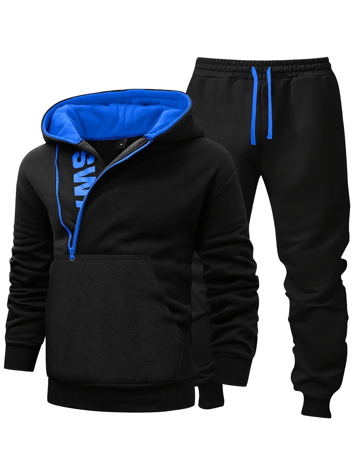 Men'S 2pcs Casual Tracksuit Set,