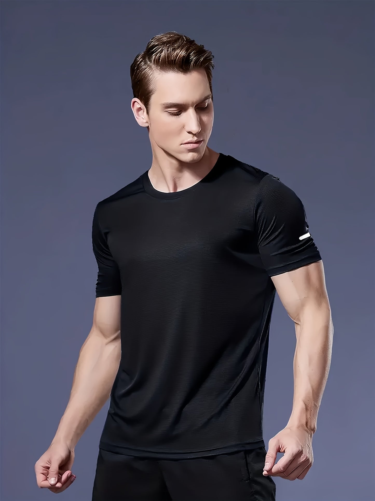 5-colors and 5-sets of 10pcs printed design Men's casual sports suit,