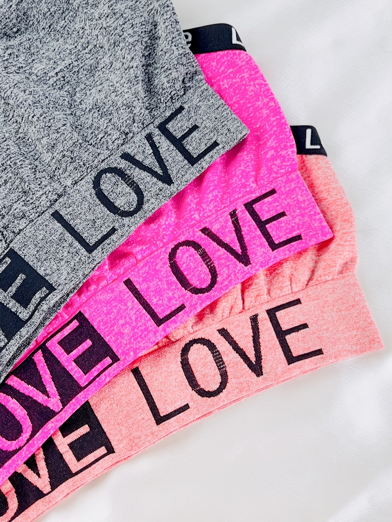 Comfortable Breathable Sports Bra Set For Women 3-Pack