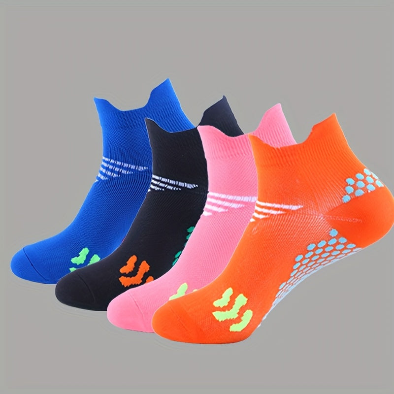 Unisex Compression Socks Pack 4 Pairs Comfortable Support Knit
