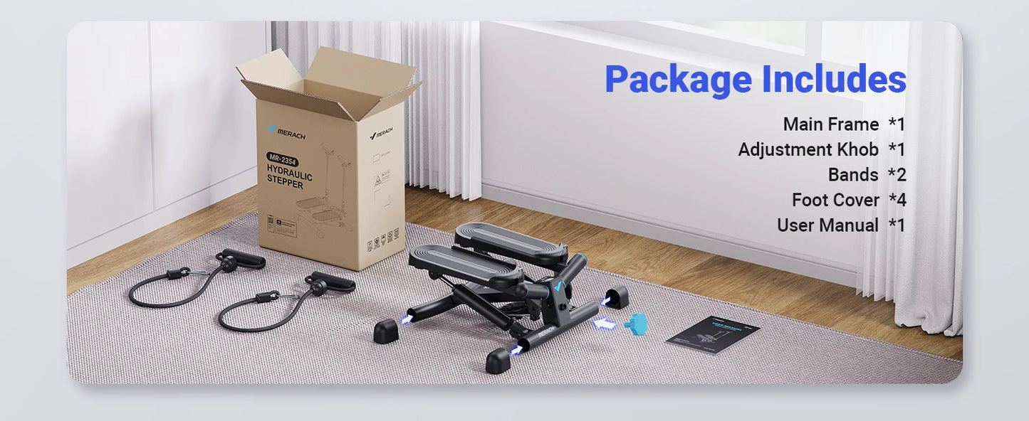 MERACH Mini Stepper for Exercise