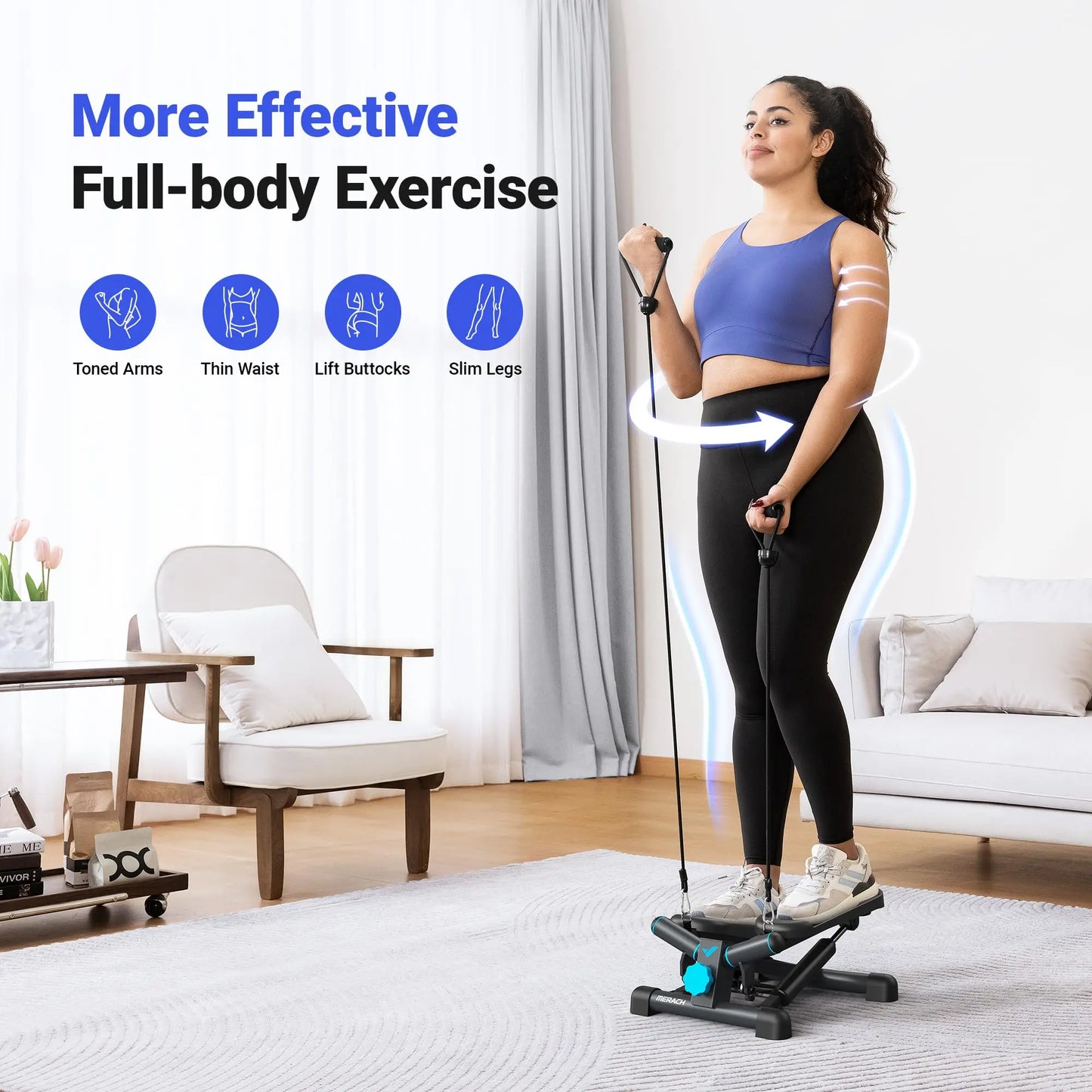MERACH Mini Stepper for Exercise