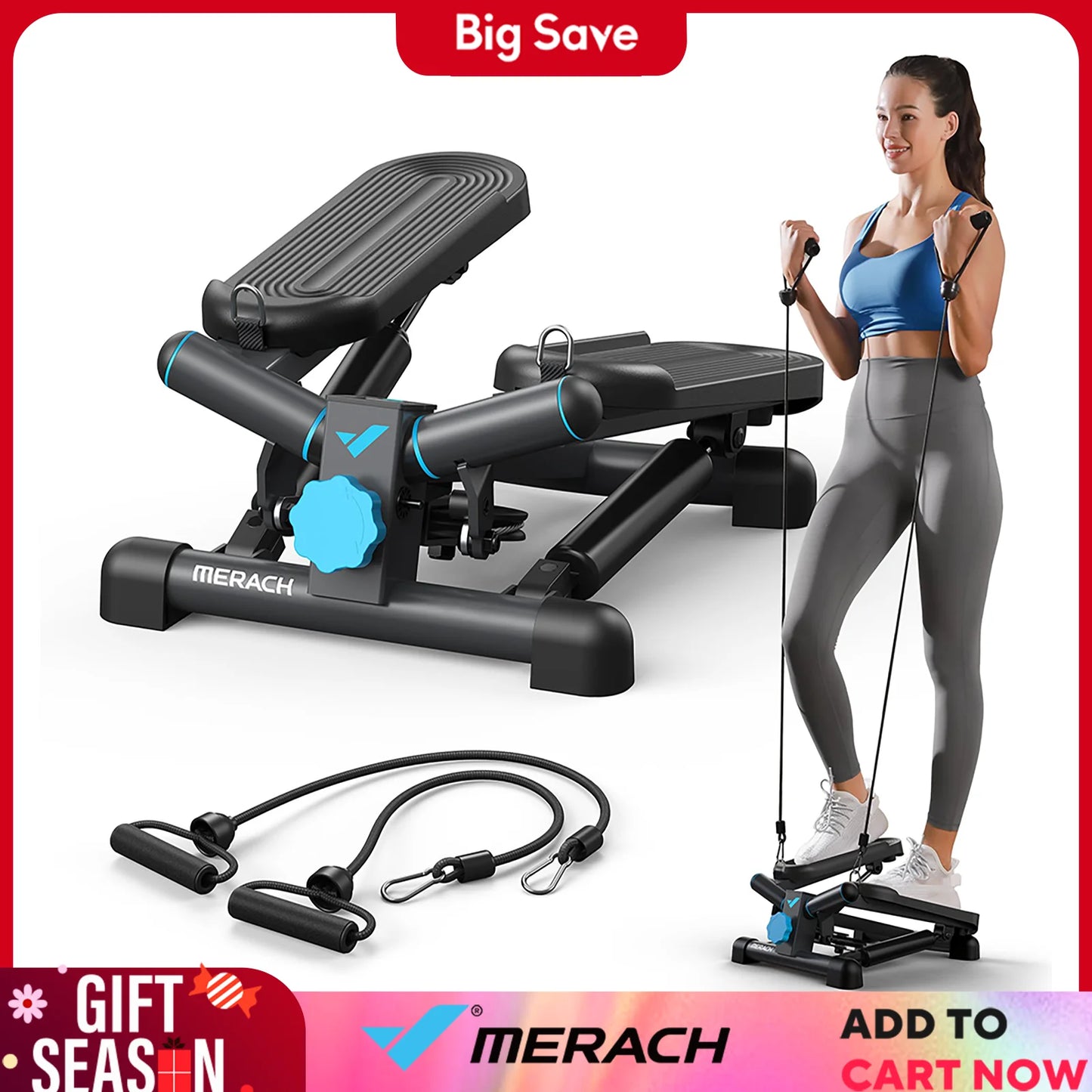 MERACH Mini Stepper for Exercise