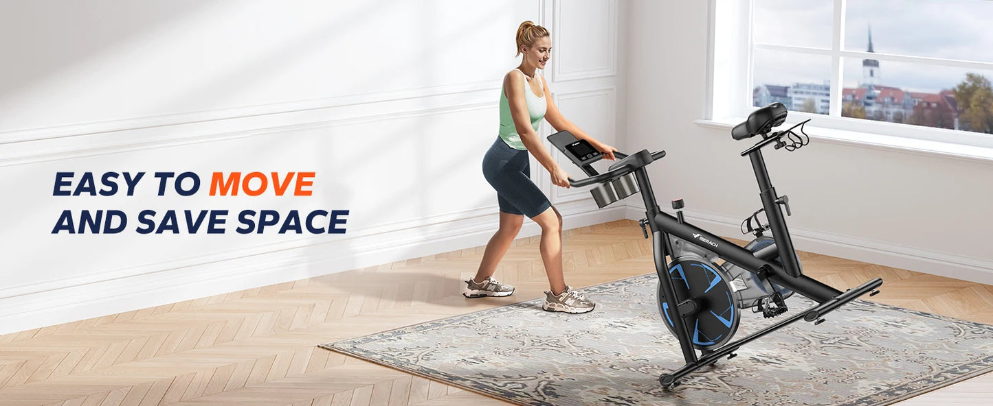 MERACH S36 Magnetic Indoor Cycling Bike For Home With Bluetooth And 16 Resistance Levels