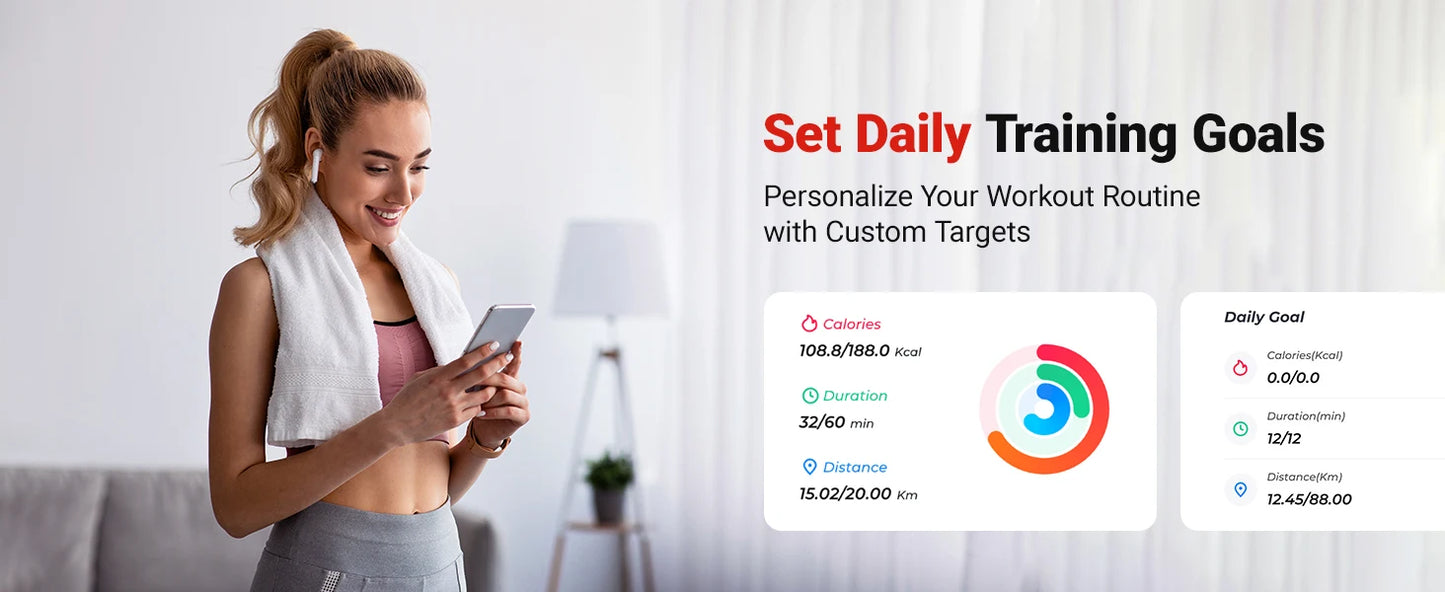 MERACH Exercise Bike Bluetooth Enabled Indoor Cycling Machine For Home Cardio Fitness