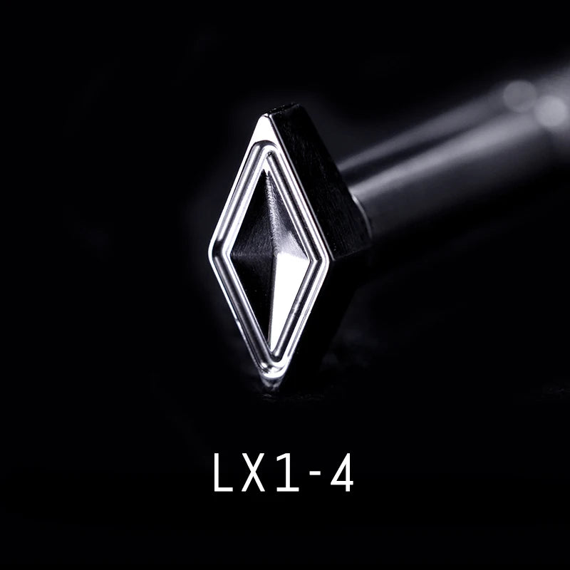SOZO LX1 Geometrics Hollow Diamond Leather Work Stamping Tool