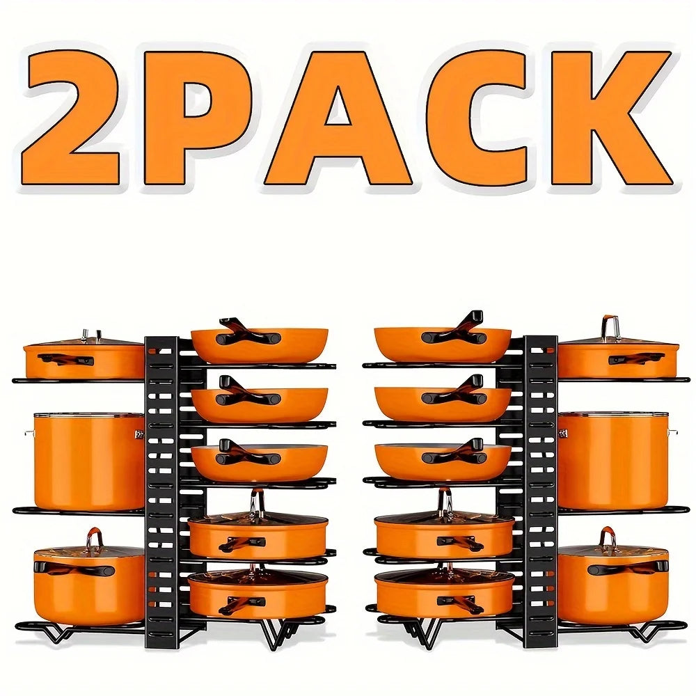 2 Pack Pot Rack
