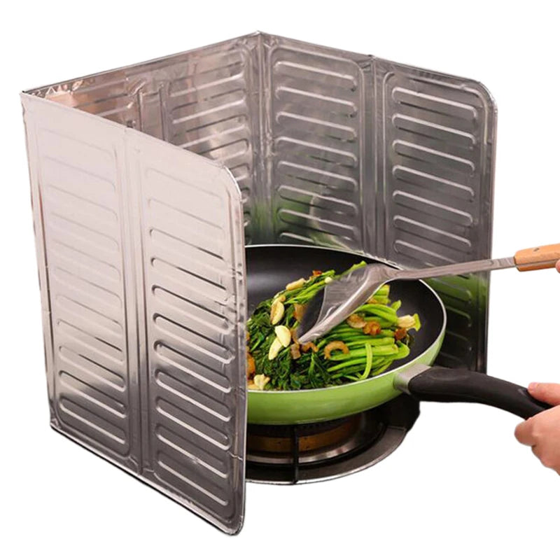 Kitchen Oil Baffle Aluminum Foil Cooktop Oil Baffle