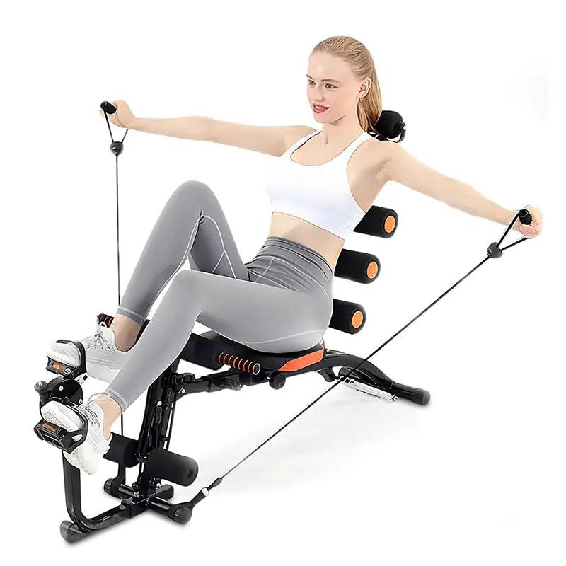 KBQ Foldable Abdominal Exercise Bench For Core Strength Training