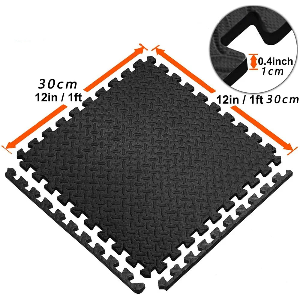 16Pcs Eva Foam Mat Anti-Slip Mat