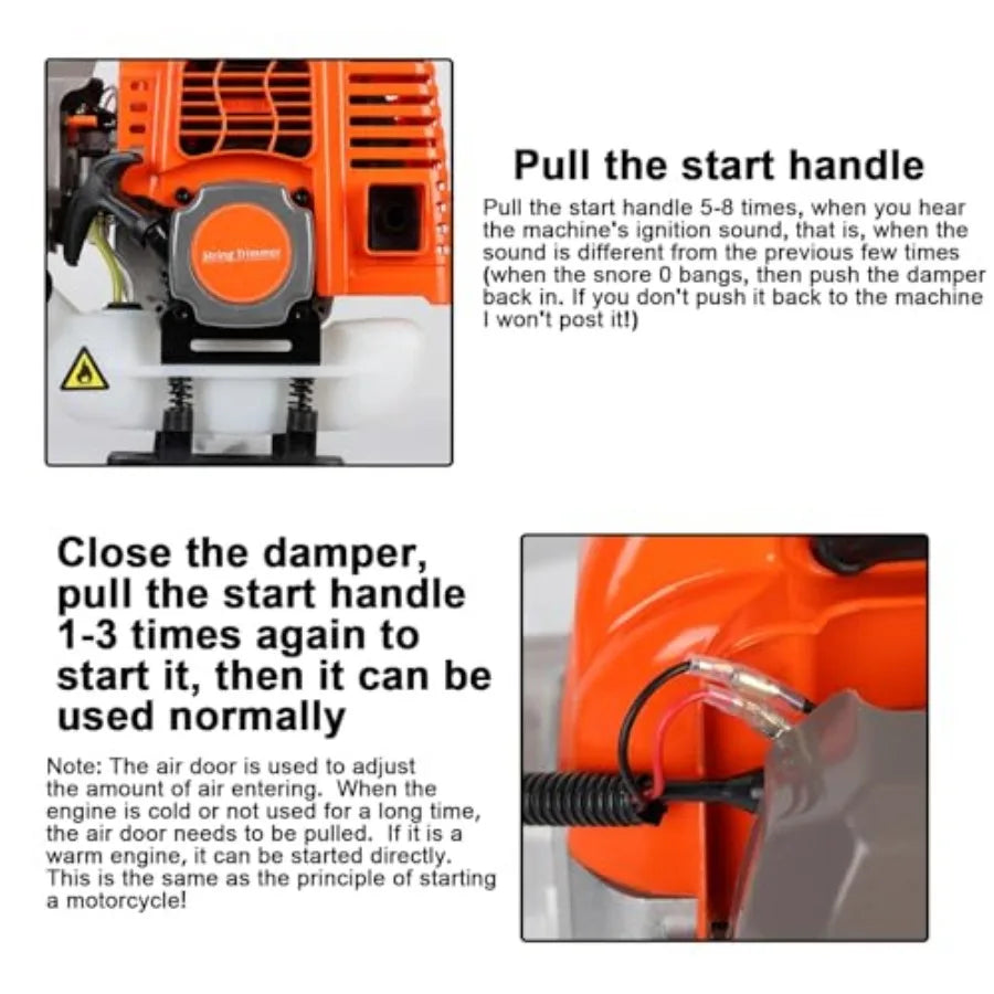 XMSJ Two Cycle Gas Weed Wacker Lawn Maintenance Tool Pro