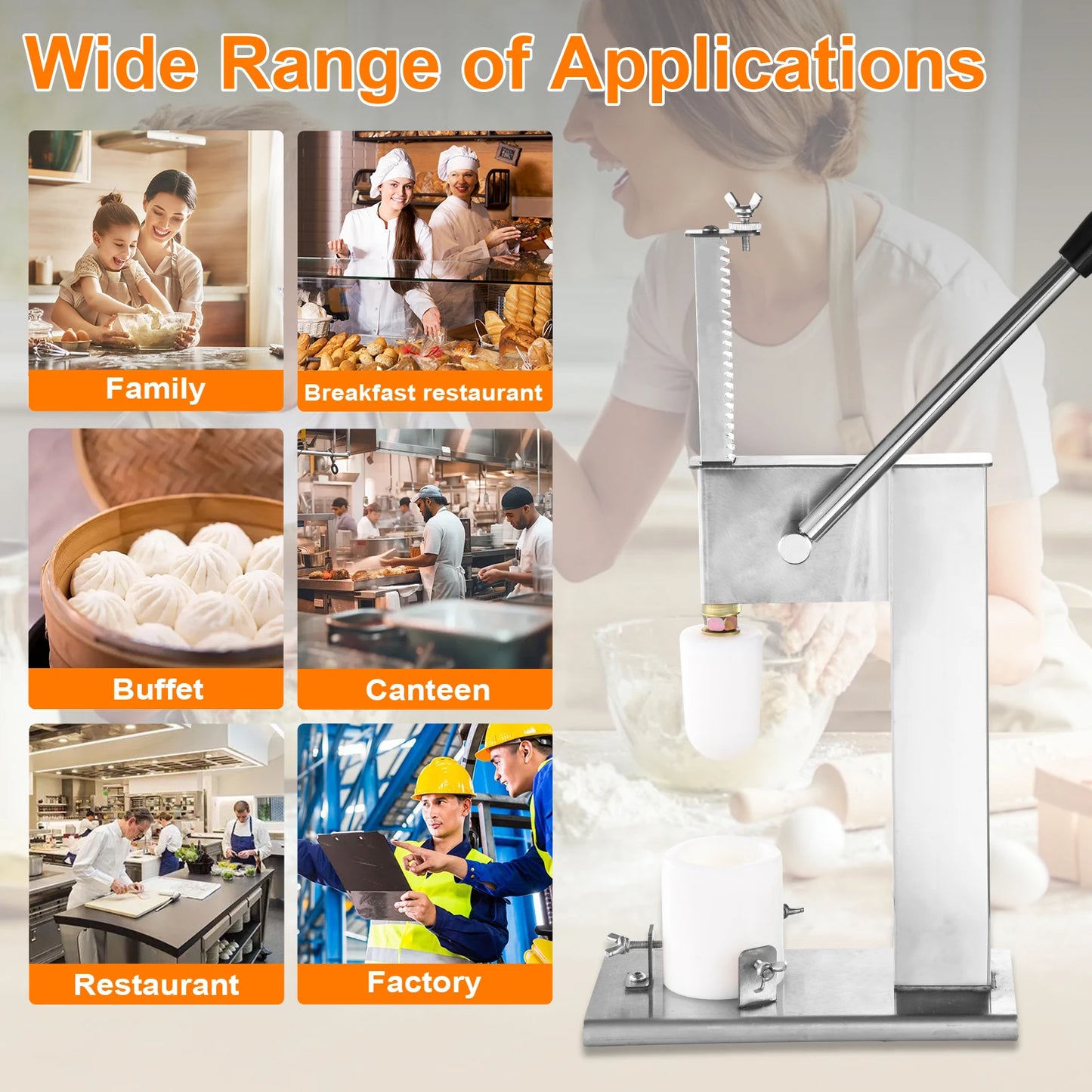 Baozi Maker Machine Semi Automatic Stainless Steel Buns Machine