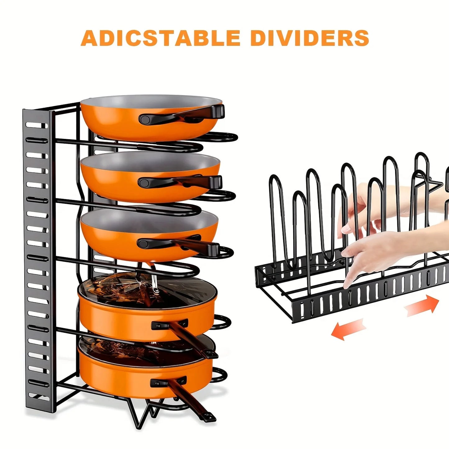 2 Pack Pot Rack