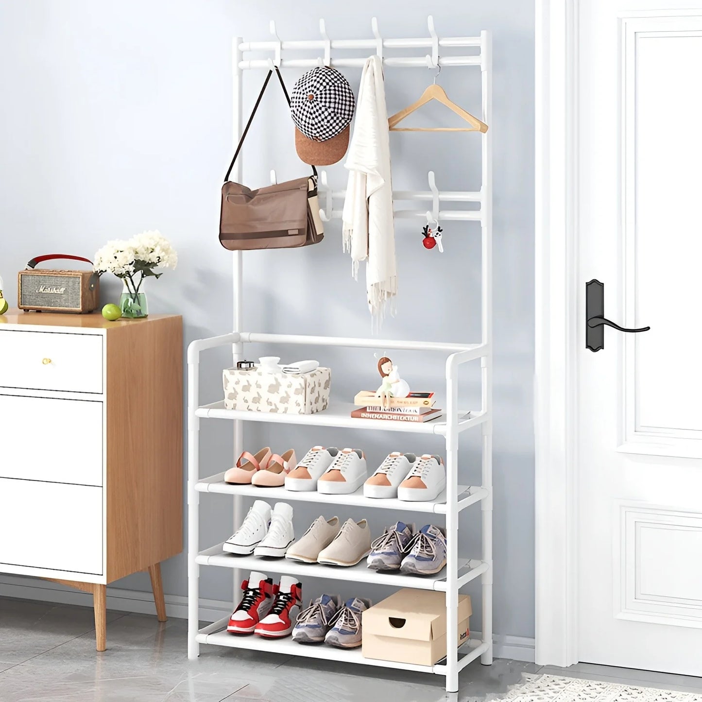 Shoe Rack Coat Rack Strand