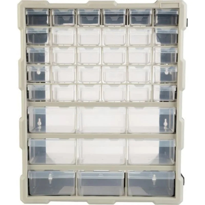 9-Drawer Plastic Small Parts Organizer -