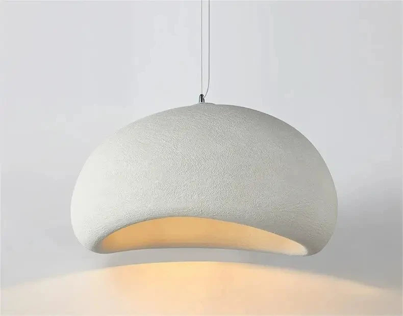 Modern E27 Pendant Lights Wabi Sabi Dining Table Ceiling Chandelier