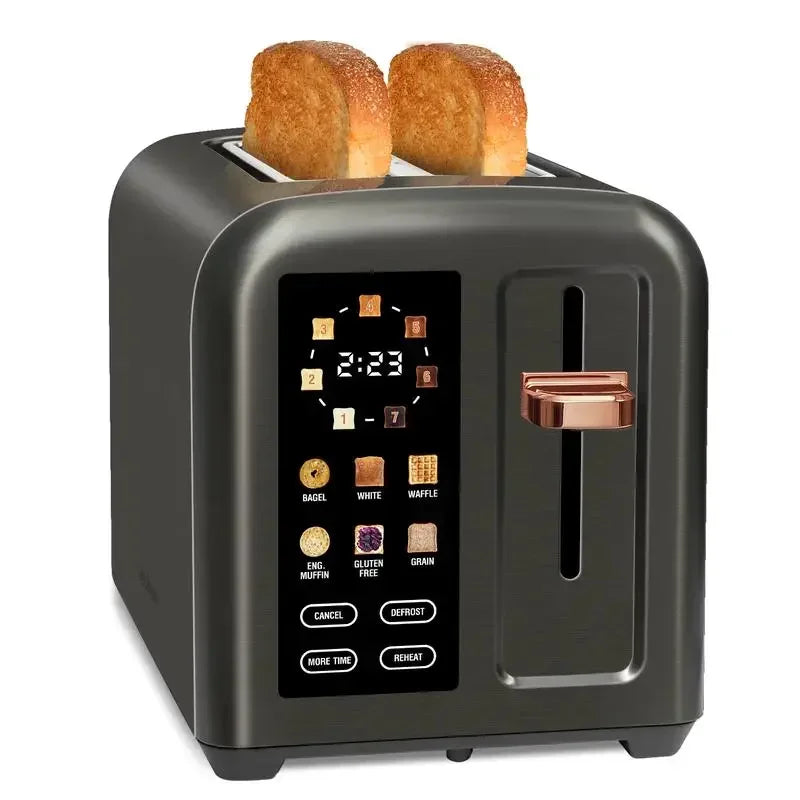 Smart Touchscreen Toaster with LCD Display and Functions