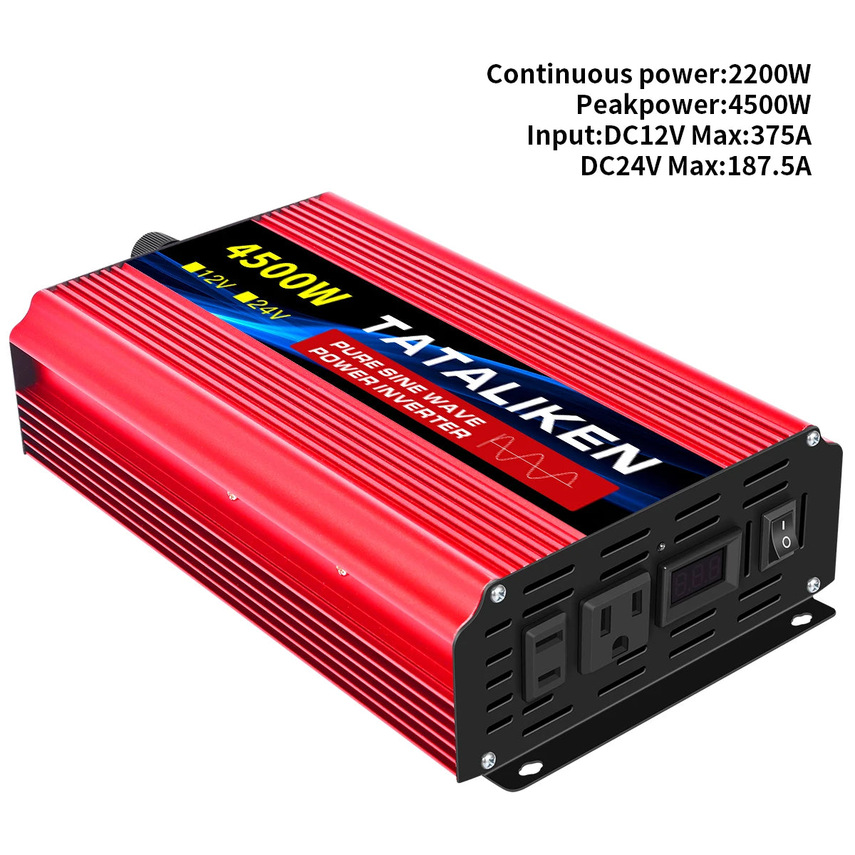 Pure sine wave inverter American socket