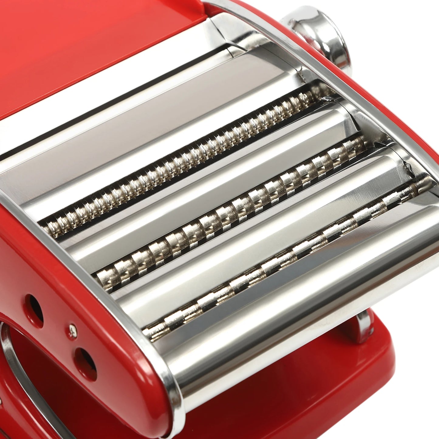 Bymaocar Manual Stainless Steel Noodle Maker with Adjustable Thickness
