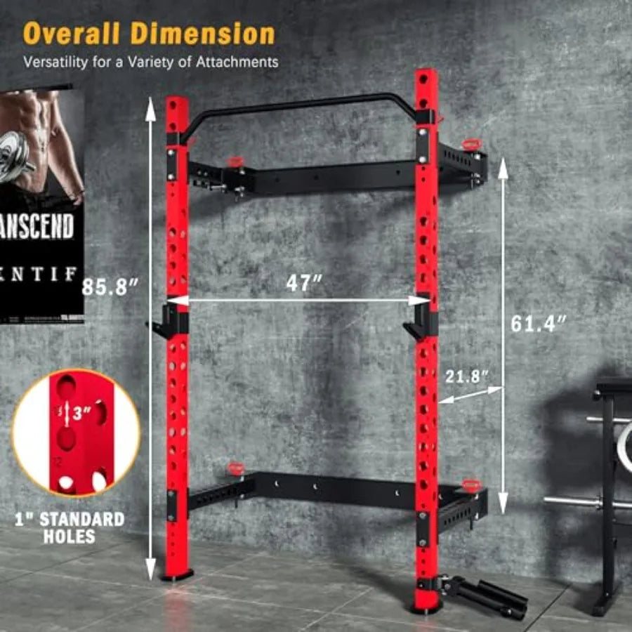 2 x 2 Foldable Squat Rack