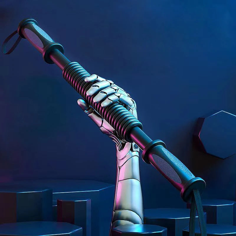 Spring Arm Strength Bar Trainer For Upper Body Workout