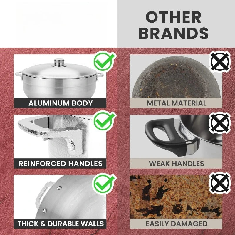 Cosine Cooking Dutch Oven Set for Large and Small Gatherings