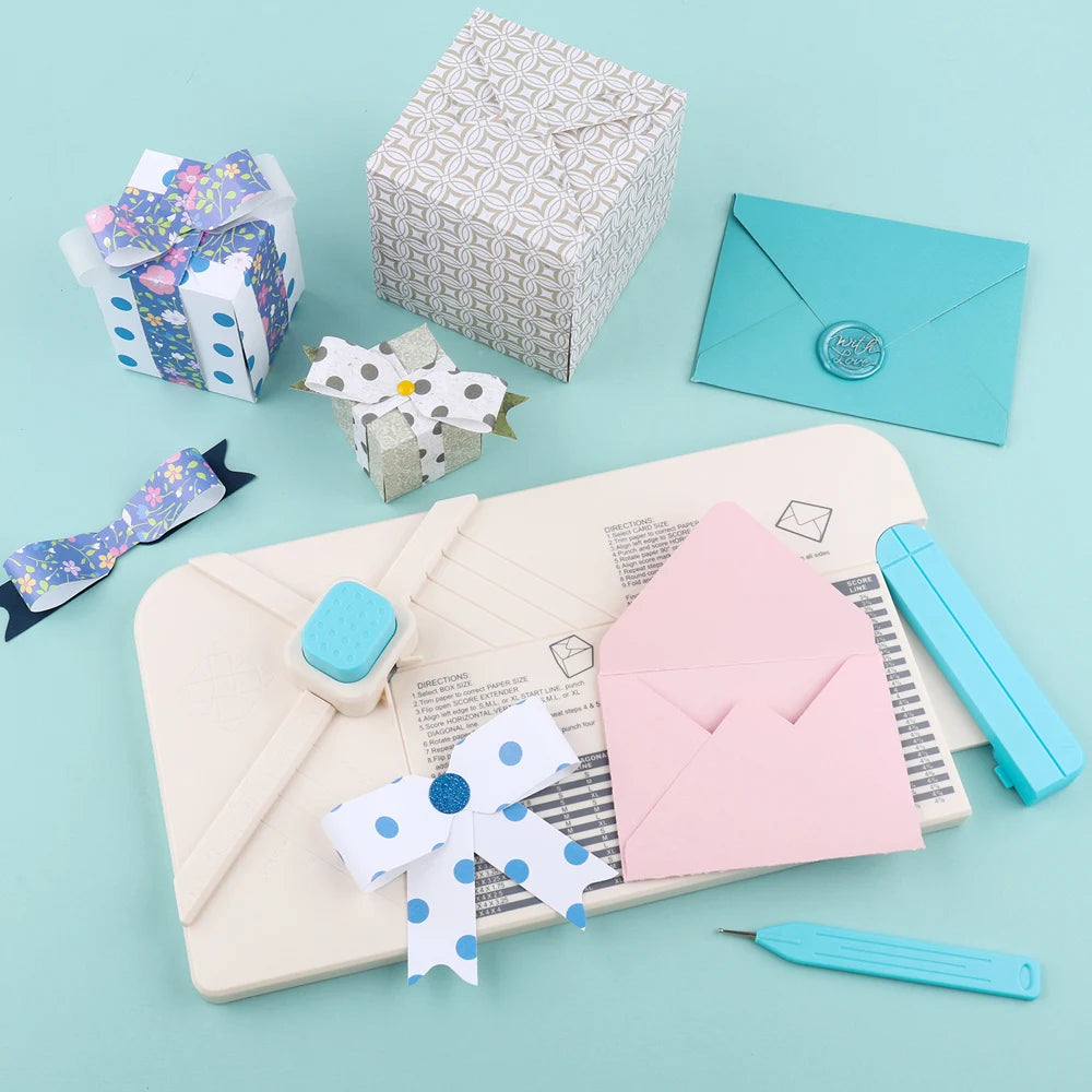 3 In 1 Punch Board For DIY Scrapbooking Essentials