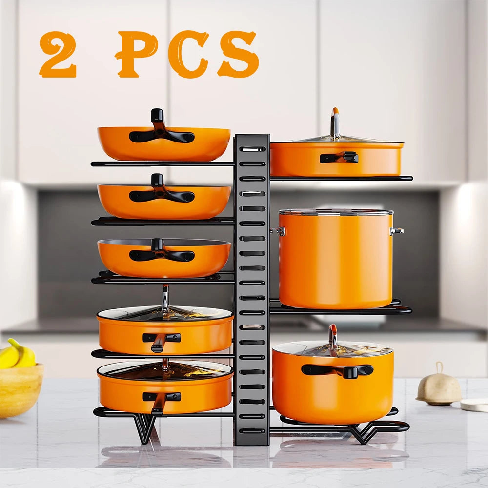 2 Pack Pot Rack