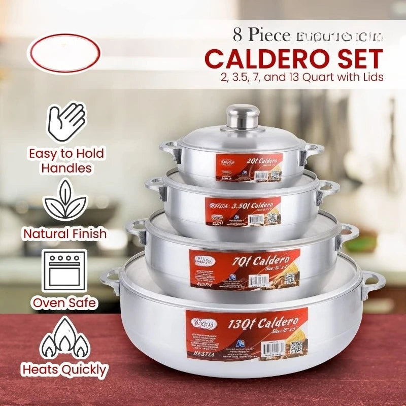 Cosine Cooking Dutch Oven Set for Large and Small Gatherings
