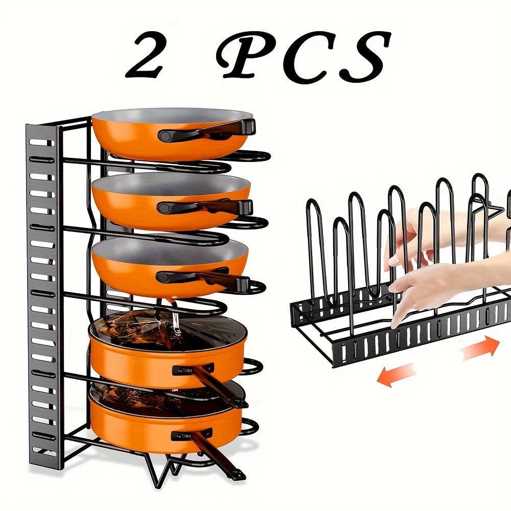 2 Pack Pot Rack