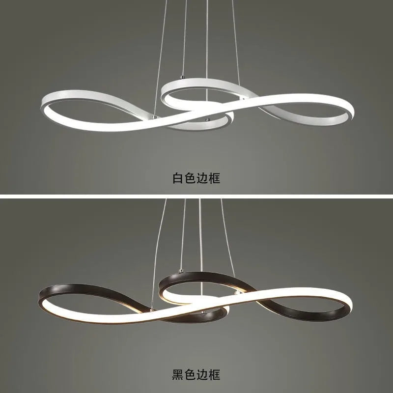 White Black Gold Led Pendant Light for Kitchen Dinning Room