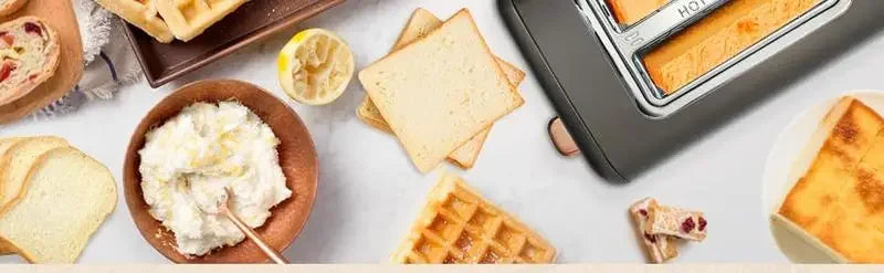 Smart Touchscreen Toaster with LCD Display and Functions