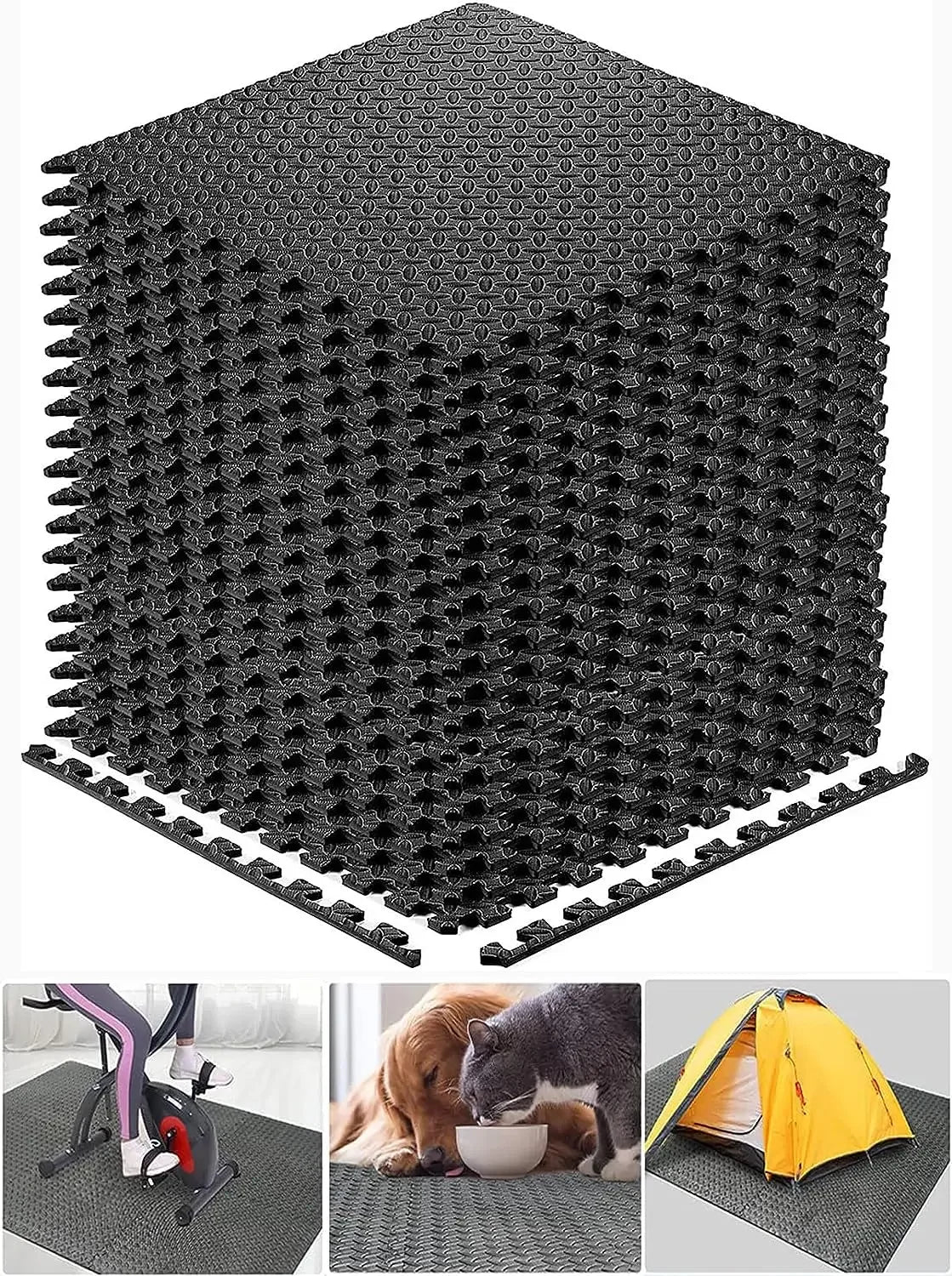 16Pcs Eva Foam Mat Anti-Slip Mat