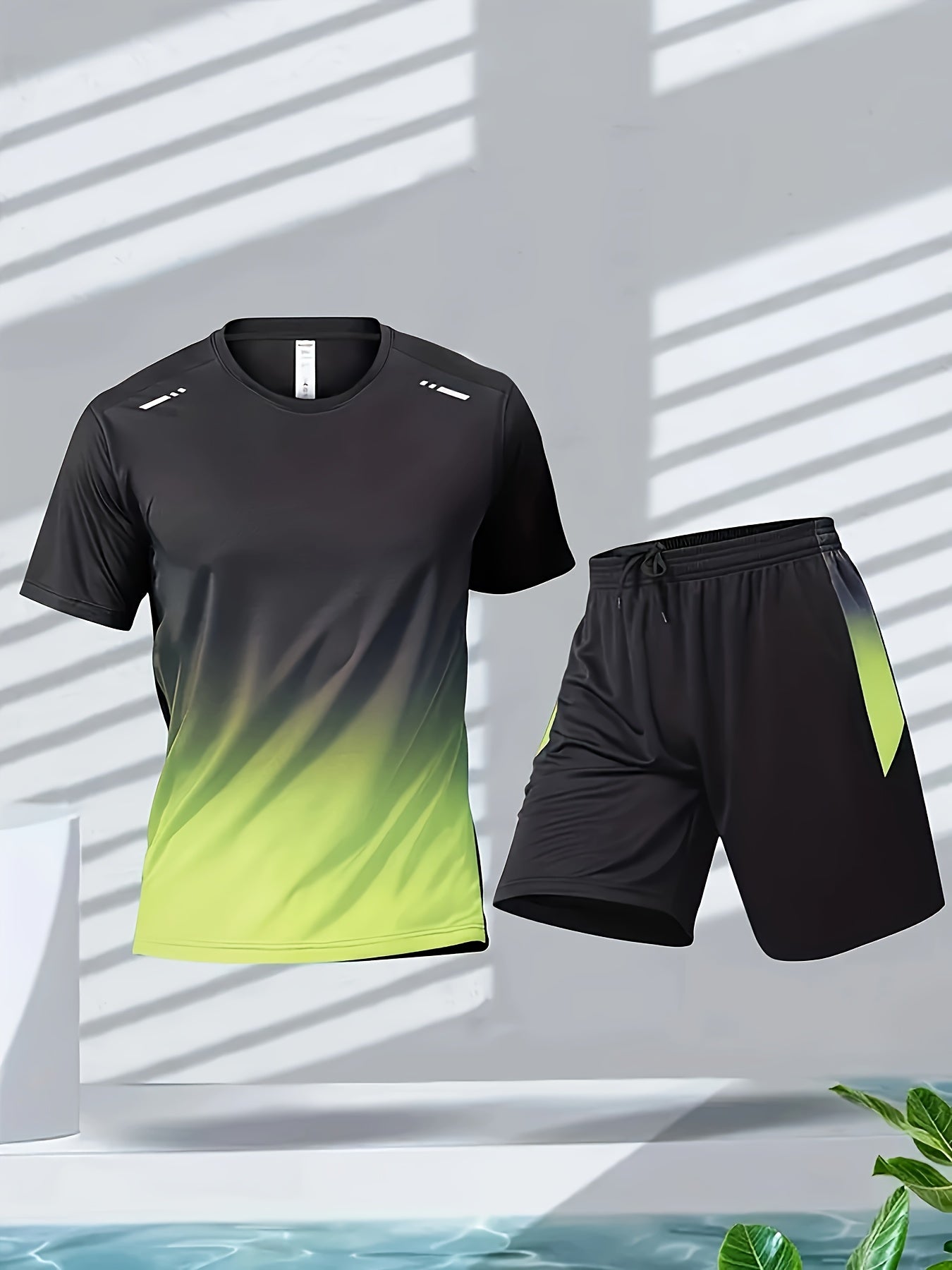 Six Piece Men's Sports Suit for Running and Gym Wear