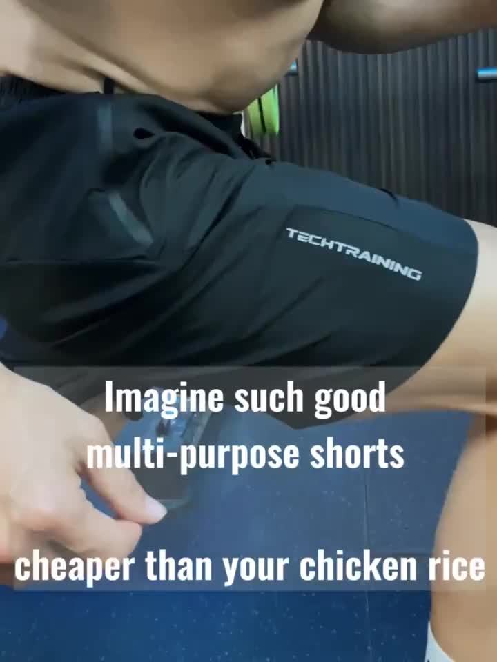 5pcs Men's Athletic Shorts