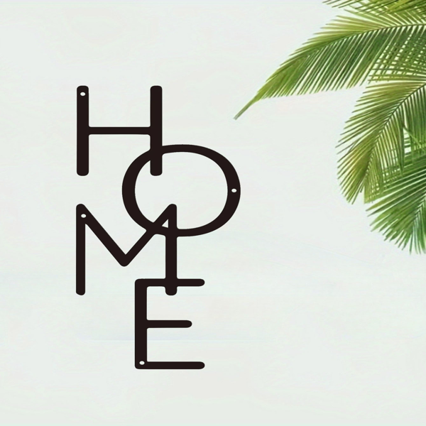 Unique Metal Home Sign for Entryway Decor and Housewarming Gift