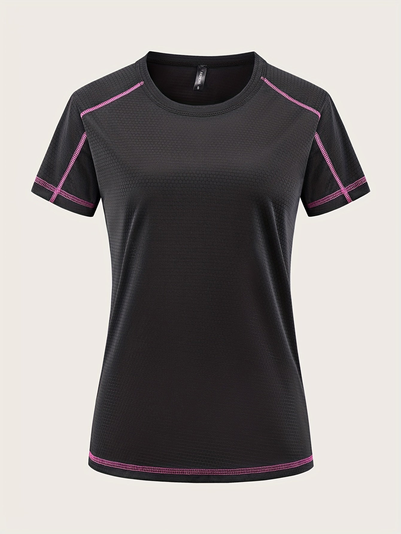 [5pcs Quick-Dry Tops] 5pcs Women's Quick-Dry Athletic T-Shirts