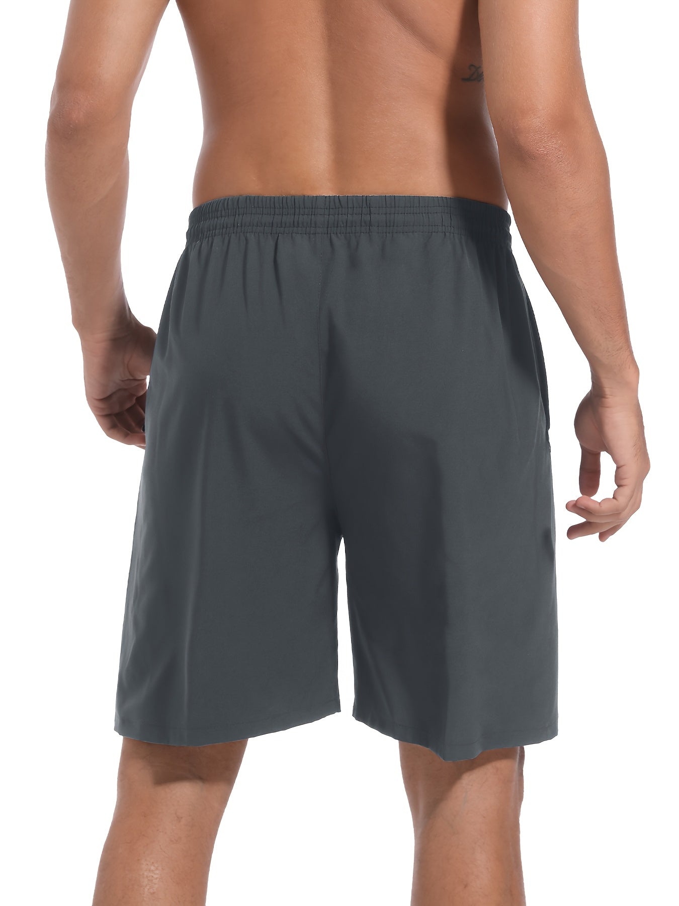 TELALEO 10pcs Men'S Woven Sports Shorts And Men'S Skinny Knit Tank Top Combo Set