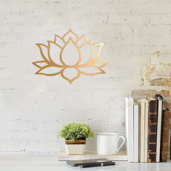 Lotus Metal Wall Art