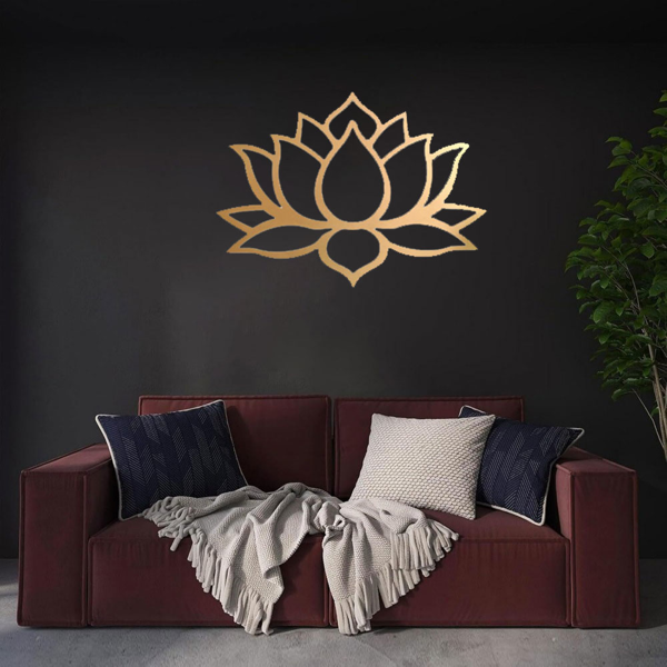 Lotus Metal Wall Art