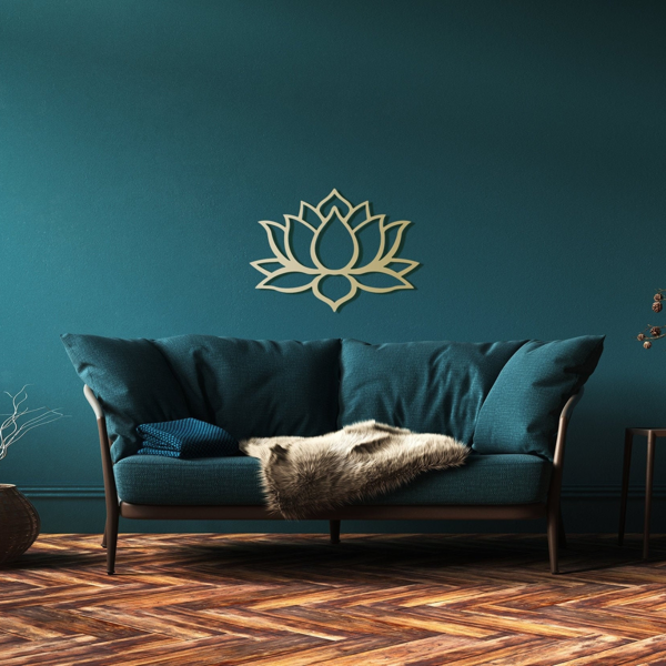 Lotus Metal Wall Art