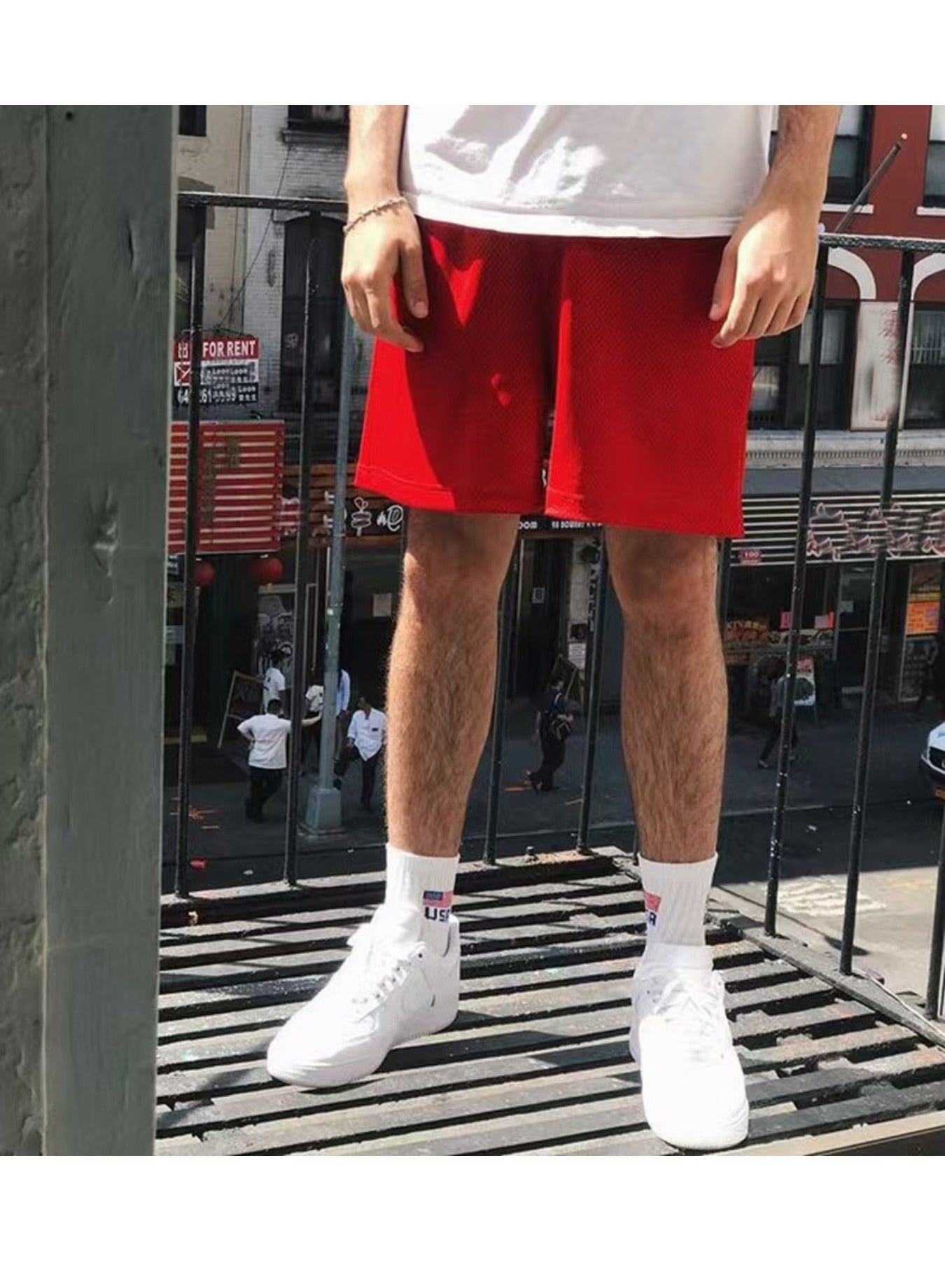 10pcs Men's Athletic Shorts