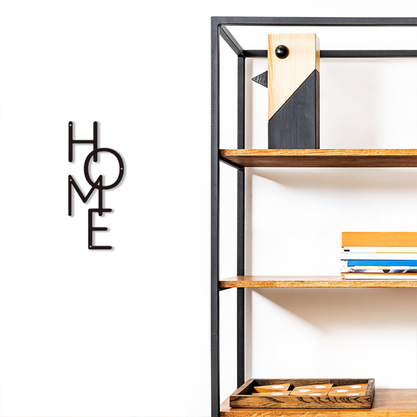 Unique Metal Home Sign for Entryway Decor and Housewarming Gift