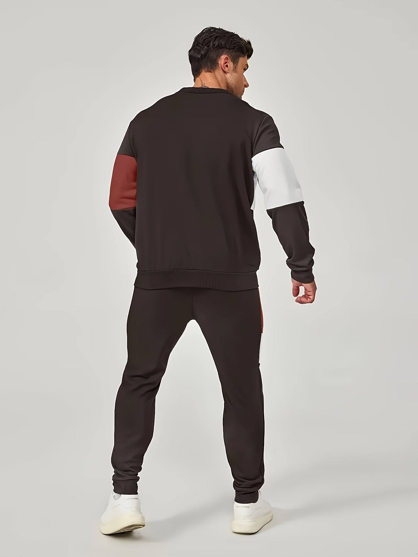 [4-pack Color Blocked Sweat Set]