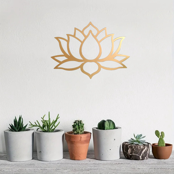 Lotus Metal Wall Art