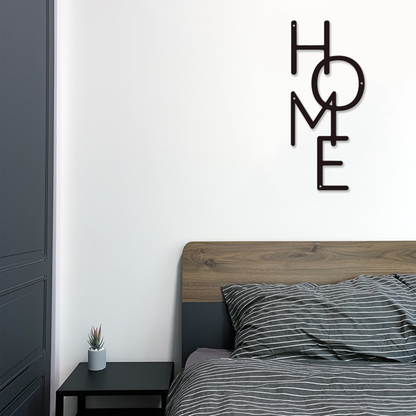 Unique Metal Home Sign for Entryway Decor and Housewarming Gift