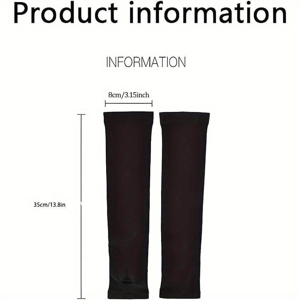 Cooling Arm Sleeves Lightweight Polyester All Season Use